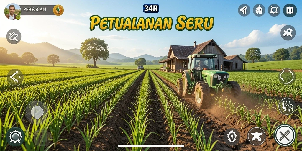 Tangkapan layar gameplay 34R yang seru dan interaktif.