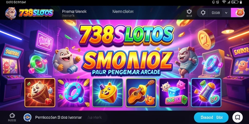 Screenshot menunjukkan gameplay seru dan grafik menawan dari 738SLOTS.