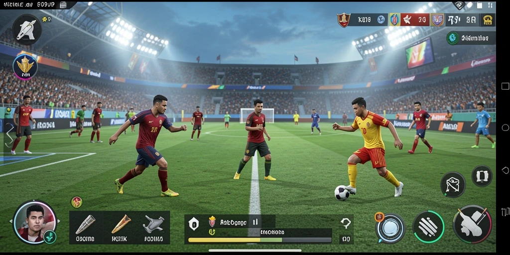 Tampilan gameplay AKUNJP yang seru dan kompetitif.