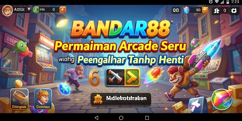 Tampilan gameplay unik dan menegangkan dari BANDAR88.