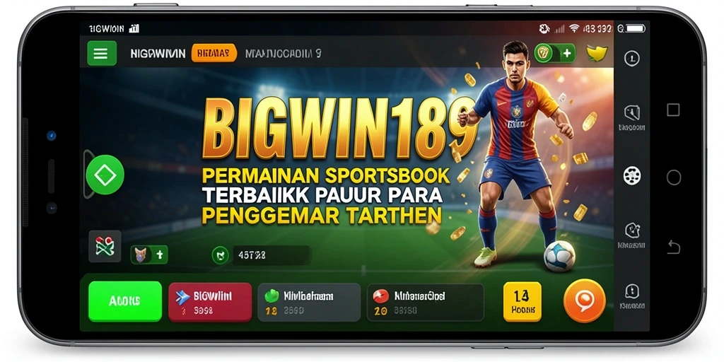 Tampilan gameplay Sportsbook yang menarik dan interaktif.