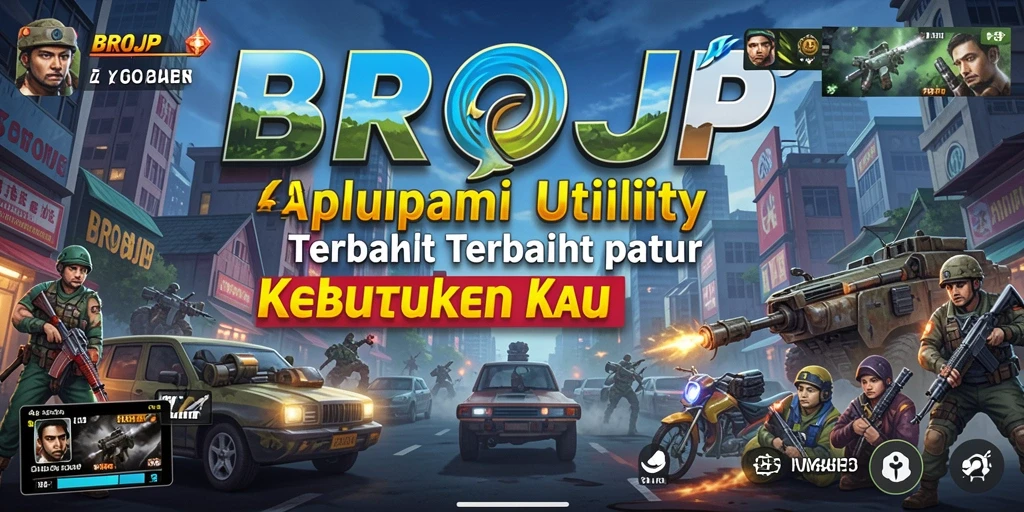 Tampilan antarmuka BROJP yang modern dan intuitif.