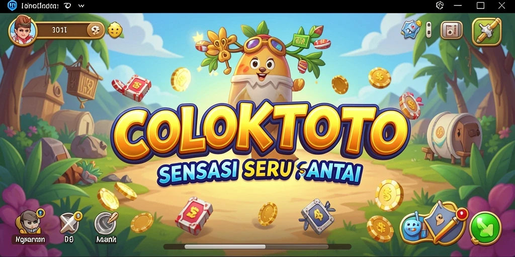 Tangkapan layar gameplay COLOKTOTO yang penuh warna dan menyenangkan.