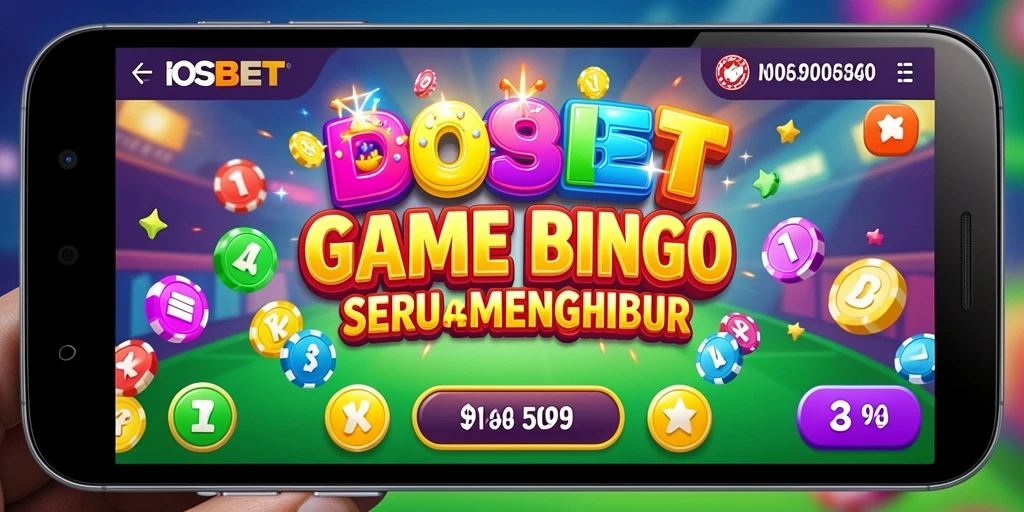 Tampilan gameplay seru dalam aplikasi Bingo IOSBET.