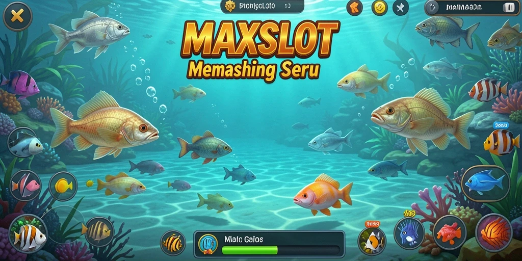 Gameplay seru dari MAXSLOT dengan aksi memancing yang mendebarkan.