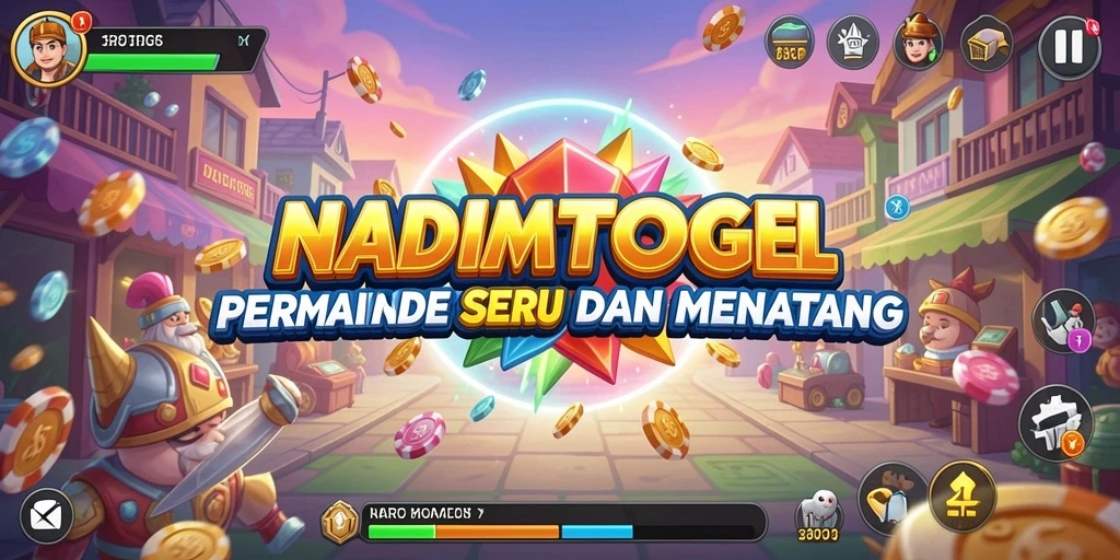 Screenshot gameplay NADIMTOGEL menampilkan aksi seru dan tantangan yang mendebarkan.