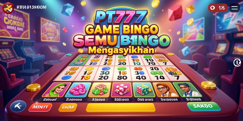 Gameplay PT777 yang seru dalam permainan Bingo.