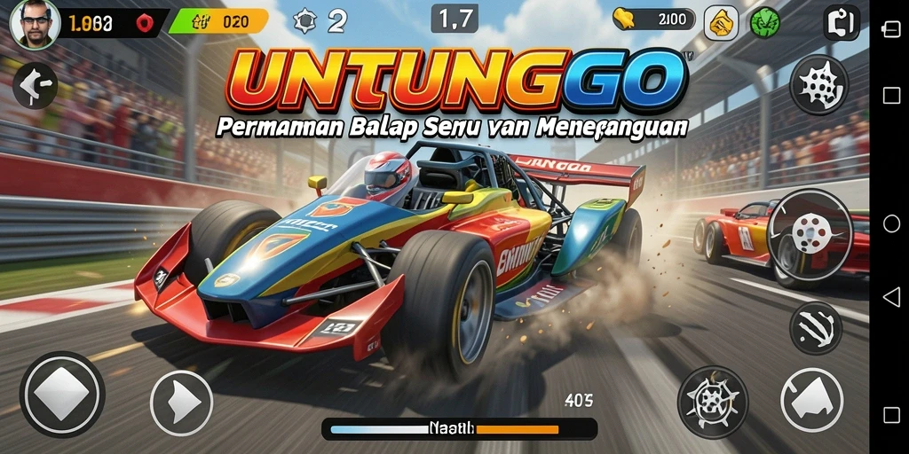 Pengalaman balap seru dan grafis memukau dalam UNTUNGGO.